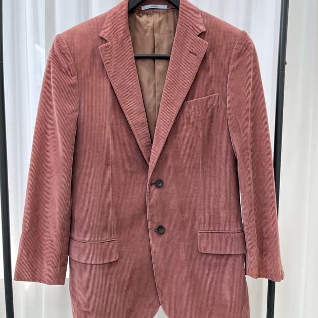 Malo 말로 코듀로이 자켓 핑크/코랄 M