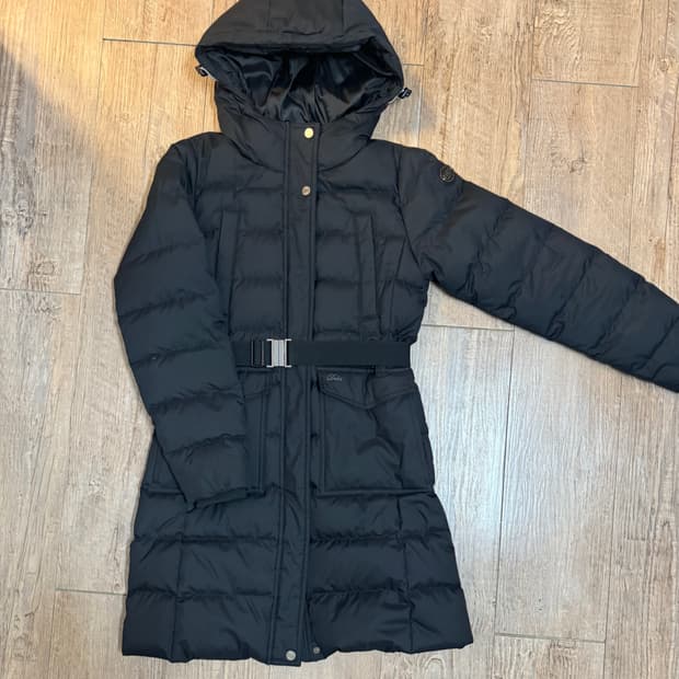 닥스 벨티드 구스다운 패딩(85)