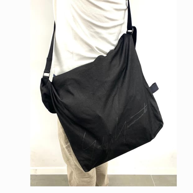 Signature Logo Drape Shoulder Bag