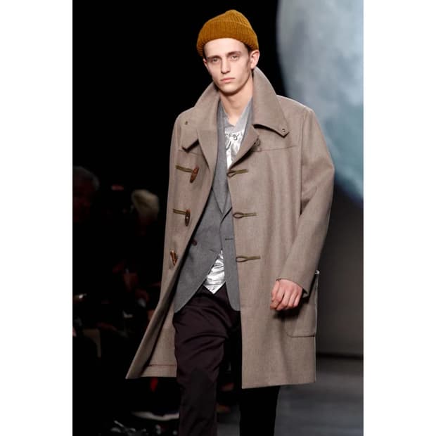 high neck duffle coat