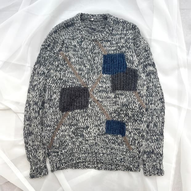 nemonemo bokashi oversized pullover