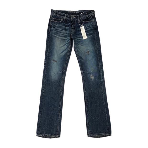 Gostar De Fuga Damage Washing Denim