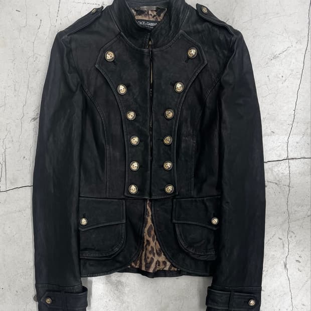 00’s Dolce & Gabbana Lambskin Napoleon