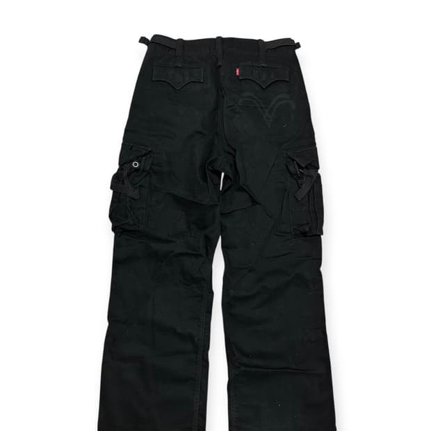 리바이스 블랙 카고 팬츠