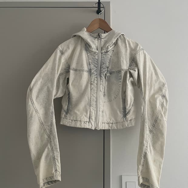 혜인서 워시드 크롭자켓 2 size