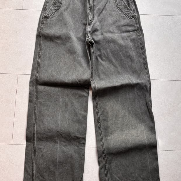 밀리터리st 빈티지 카키 데님 / 에잇세컨즈