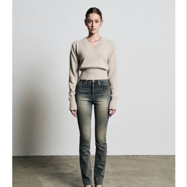 보헤미안서울 스트레이트 팬츠 S