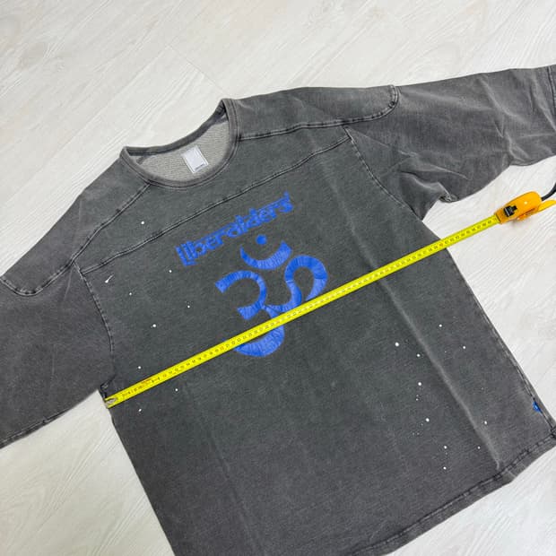 Liberators 워싱 티셔츠 그레이 L
