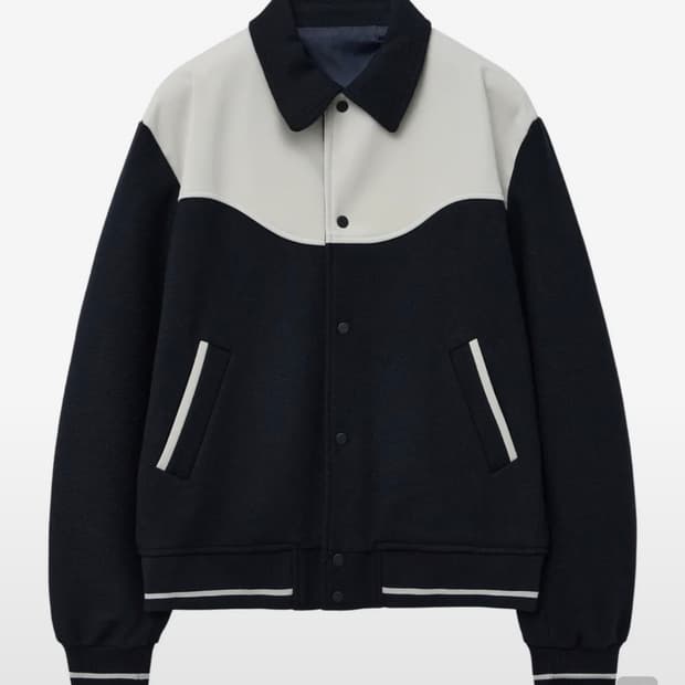 엘무드 바시티자켓 48