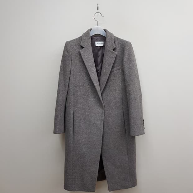 모조에스핀 캐시미어 블랜딩 클래식 울 롱 코트 55사이즈