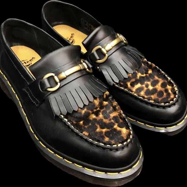 닥터마틴 아드리안 스내플 레오파드 