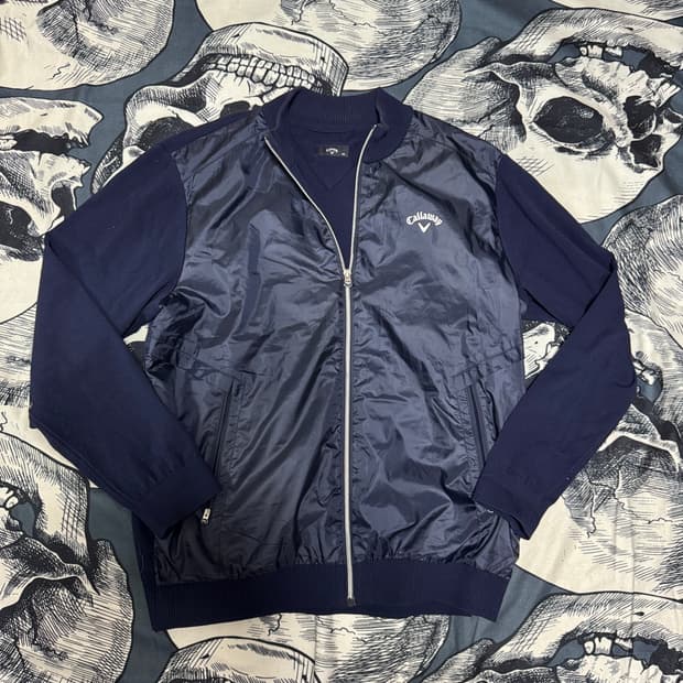 캘러웨이 집업니트 110사이즈 