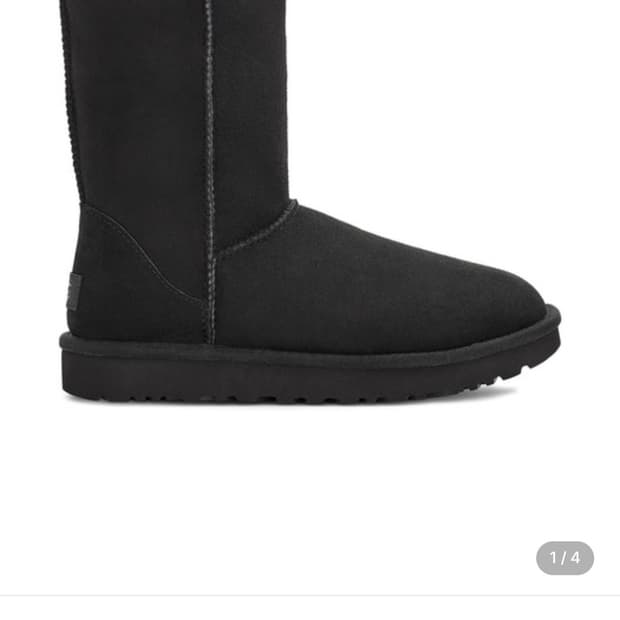 UGG 어그 클래식 숏2 블랙