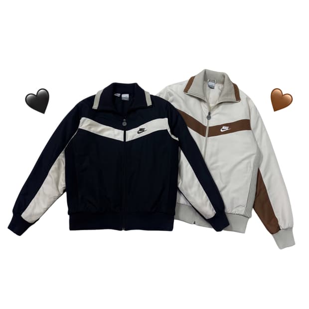 나이키 해외판 니트 패딩 점퍼 트랙자켓