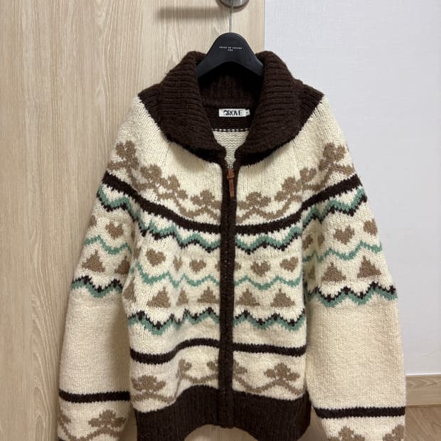 Grove 그로브 니트 집업