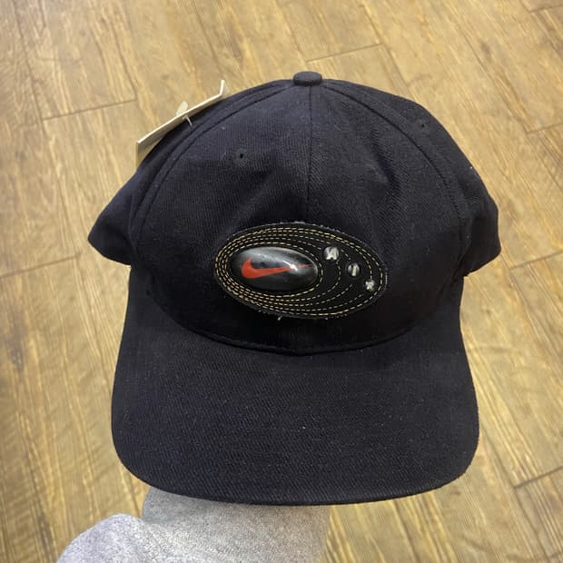 1990s Nike AIR Red Swoosh Ball Cap