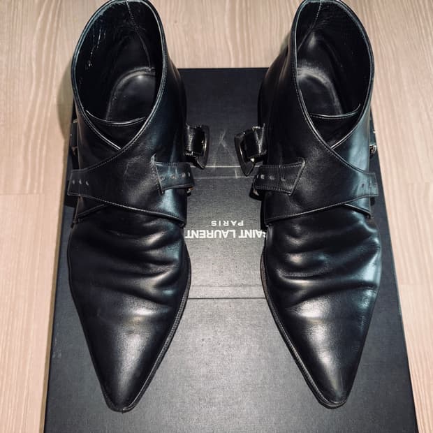 [ Yves Saint Laurent ] - 14SS 생로랑 덕키스 부츠