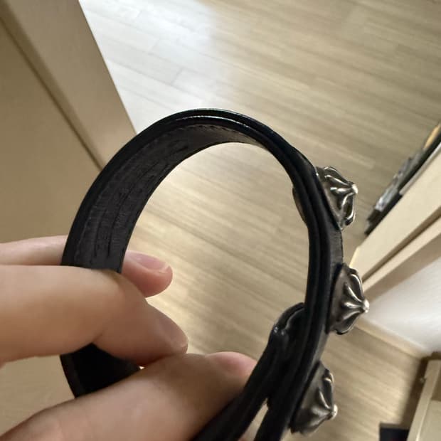 크롬하츠 레더팔찌
