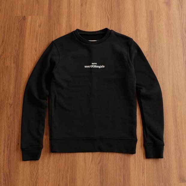 마르지엘라 19fw 리버스 로고 맨투맨
