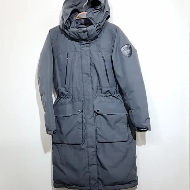 (M) 노스페이스 맥머도 롱패딩 점퍼 거위털 다운코트 후드탈부착 