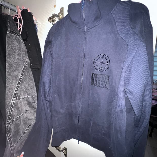 플라스틱프로덕트 CONTRAST ZIPPED JACKET