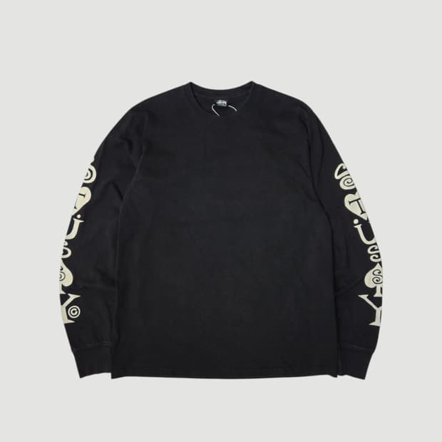 스투시 하트앤스페이드 롱슬리브 M Stussy