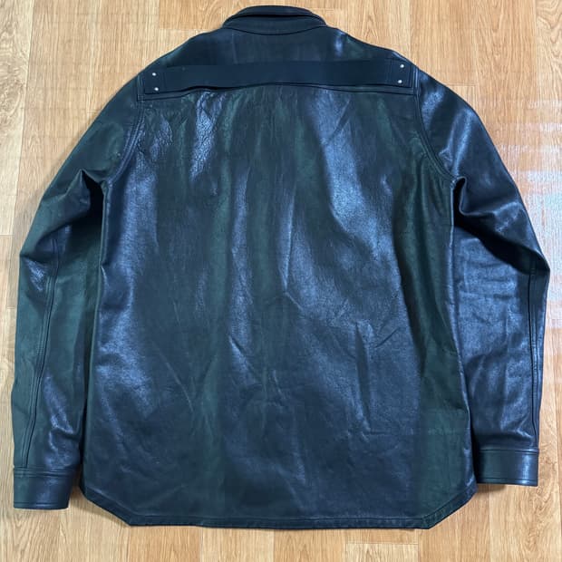 [52]릭오웬스 레더 셔츠 자켓