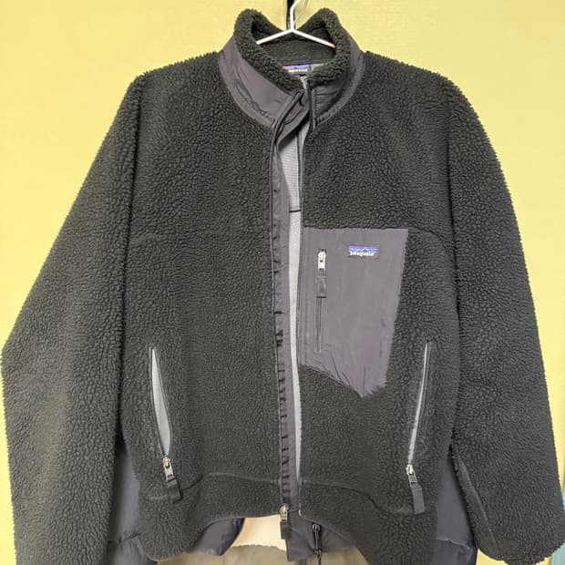 파타고니아 클래식 레트로X 자켓 블랙