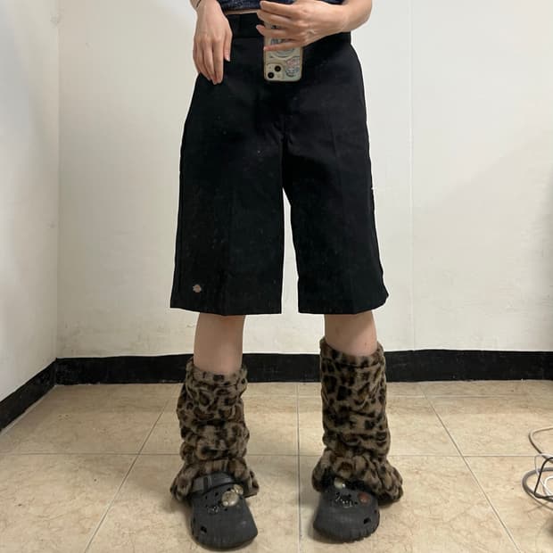 Dickies Black Bermuda Work Shorts