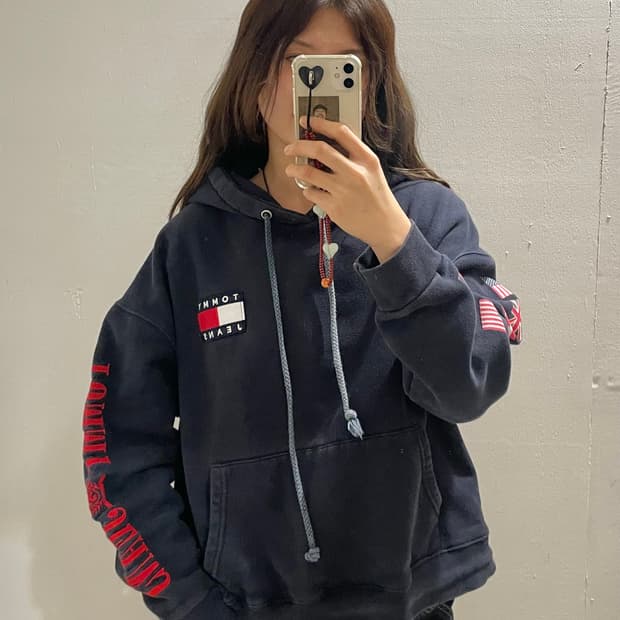 TOMMY HILFIGER 후드 티셔츠
