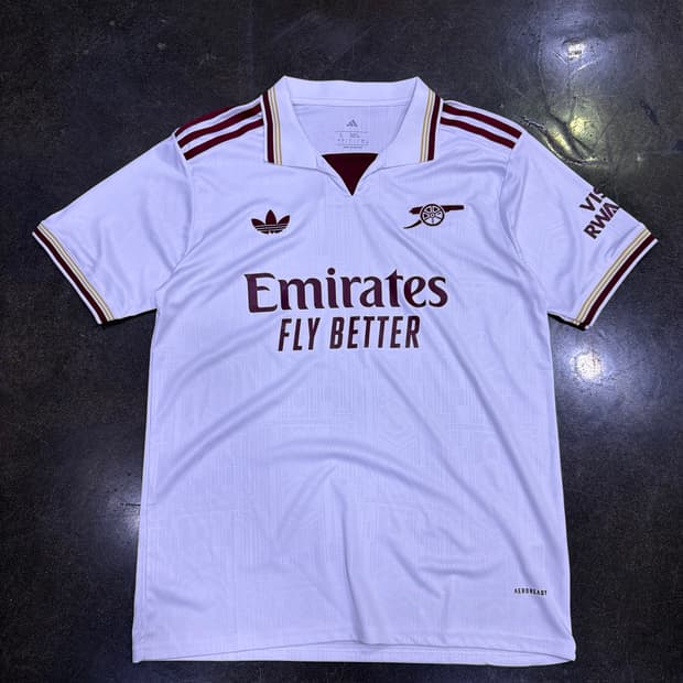 아디다스 아스날 25-26 어웨이 유니폼 져지 L