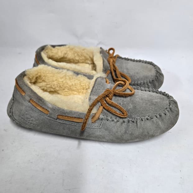 UGG 어그 모카신 슬리퍼 그레이220