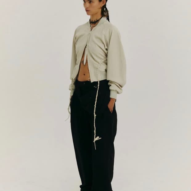 혜인서 리버시블 블루종 봄버 자켓 4