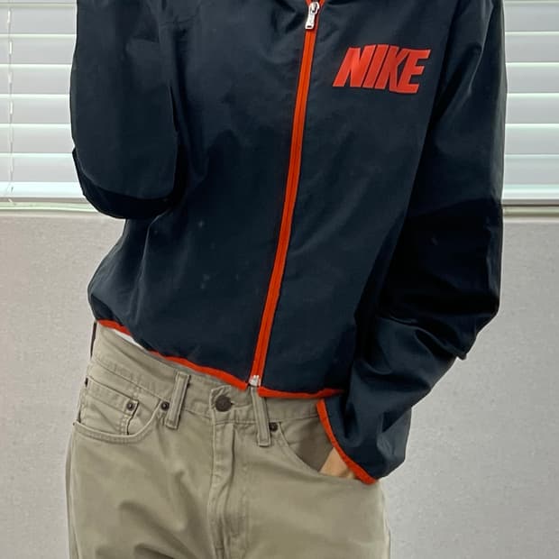 (WOMEN)나이키 크롭 후드 바막-M1888