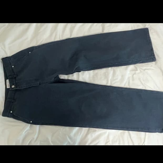 파브레가 [SEEMCITY] 심볼 자수 치노 팬츠 (네이비) 1