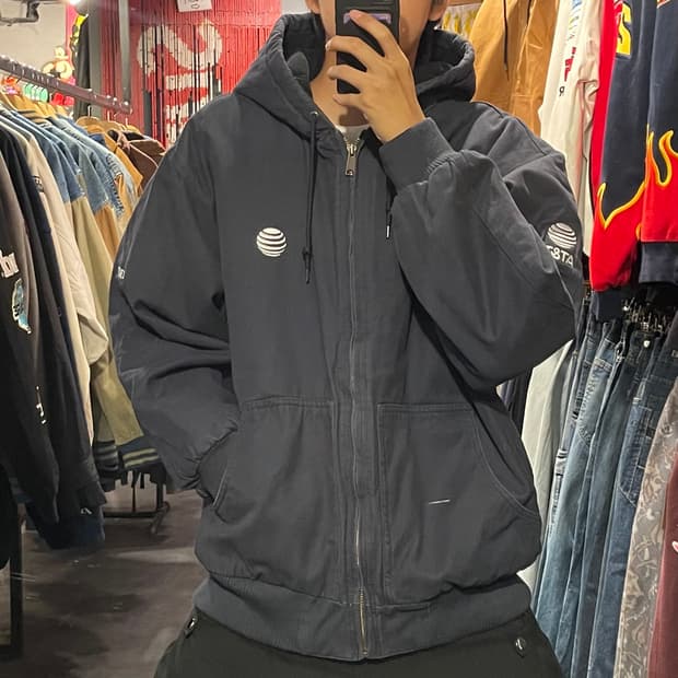 [IM] VTG 네이비후드 워크자켓