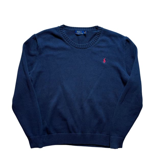 폴로 크루넥 니트