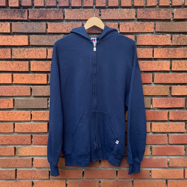 90s 러셀 블랭크 후드 집업 (105)