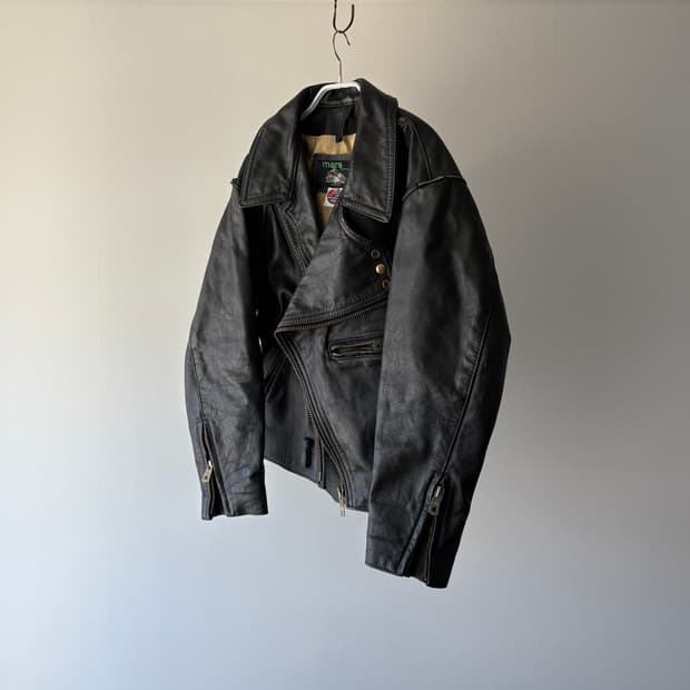 ▫️Mars Leather Bike Jacket