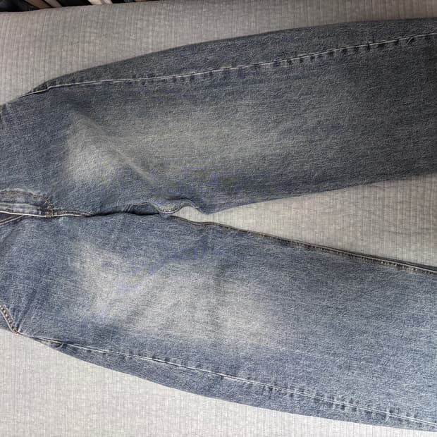 해칭룸 와이드 커브진 블루 2사이즈