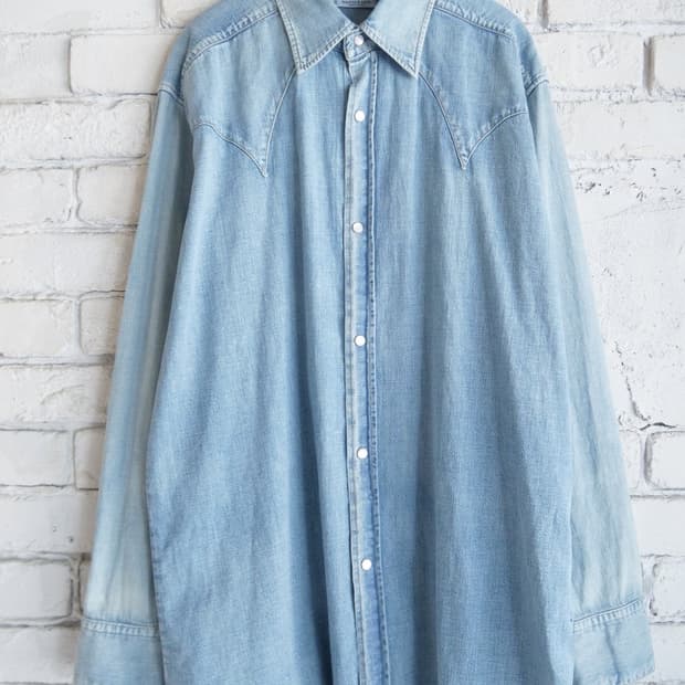 마티앤선즈 LOZ 웨스턴 데님셔츠 3사이즈
