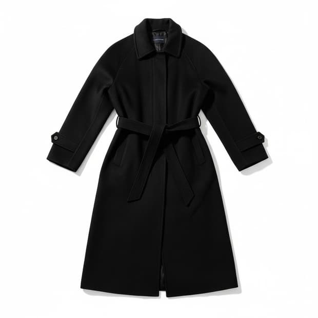 킨더살몬 에센셜 캐시미어 싱글 코트