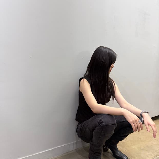 파이톤 패턴 집업 베스트