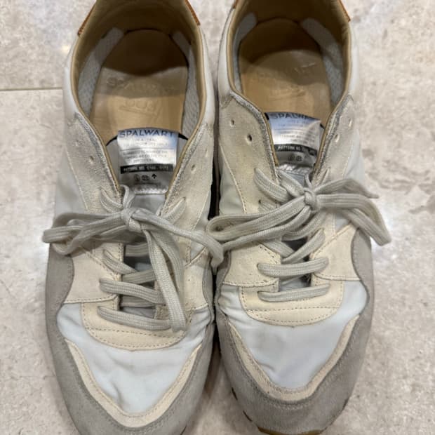 spalwart 스파워트 마라톤 스니커즈 아이보리/회색 43