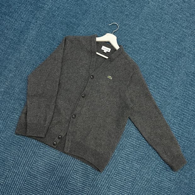 [실측S] 라코스테 가디건