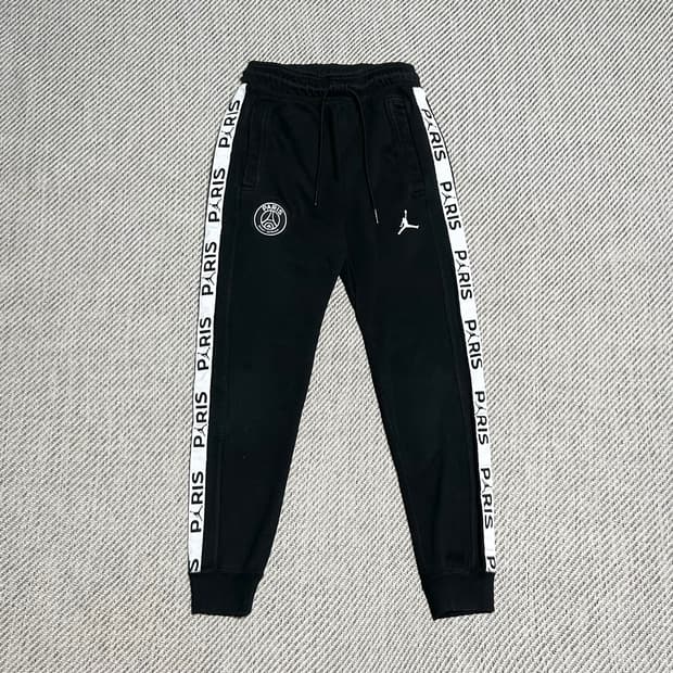 [M] Jordan 조던 파리 생제르망 사이드라인 코튼 팬츠