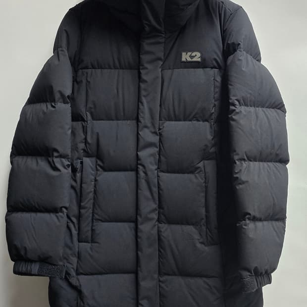 K2 구스다운 롱 패딩 90
