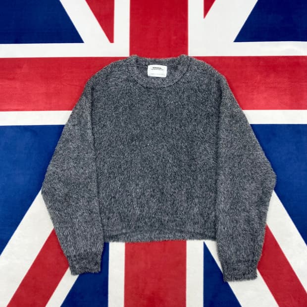 노매뉴얼 헤어리 니트 M