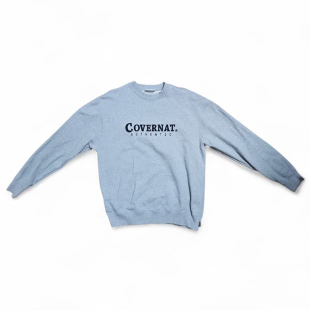 커버낫 그레이 맨투맨 