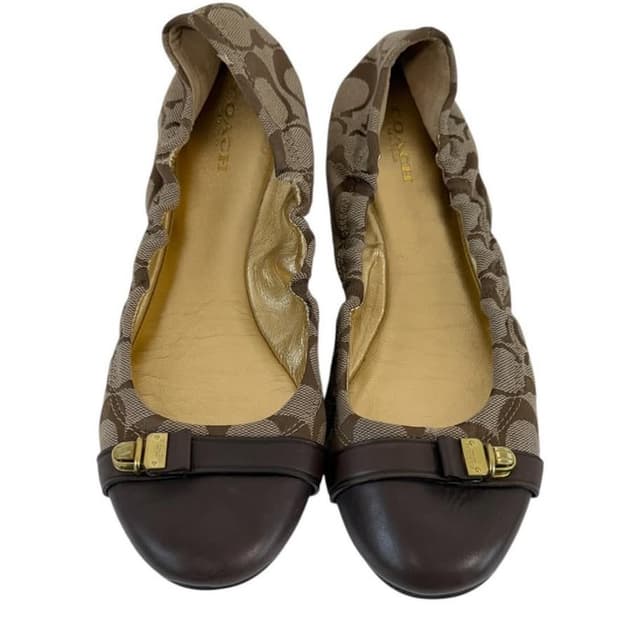 코치 빈티지 플랫슈즈 240